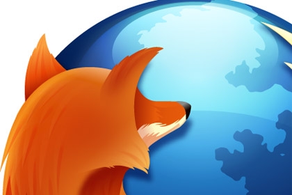 Фрагмент логотипа браузера Firefox